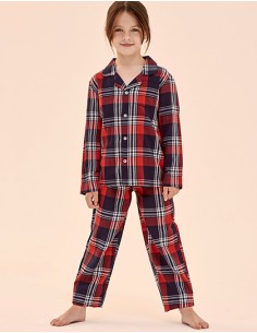 S-SM074-Kids Tartan Lounge Set 2